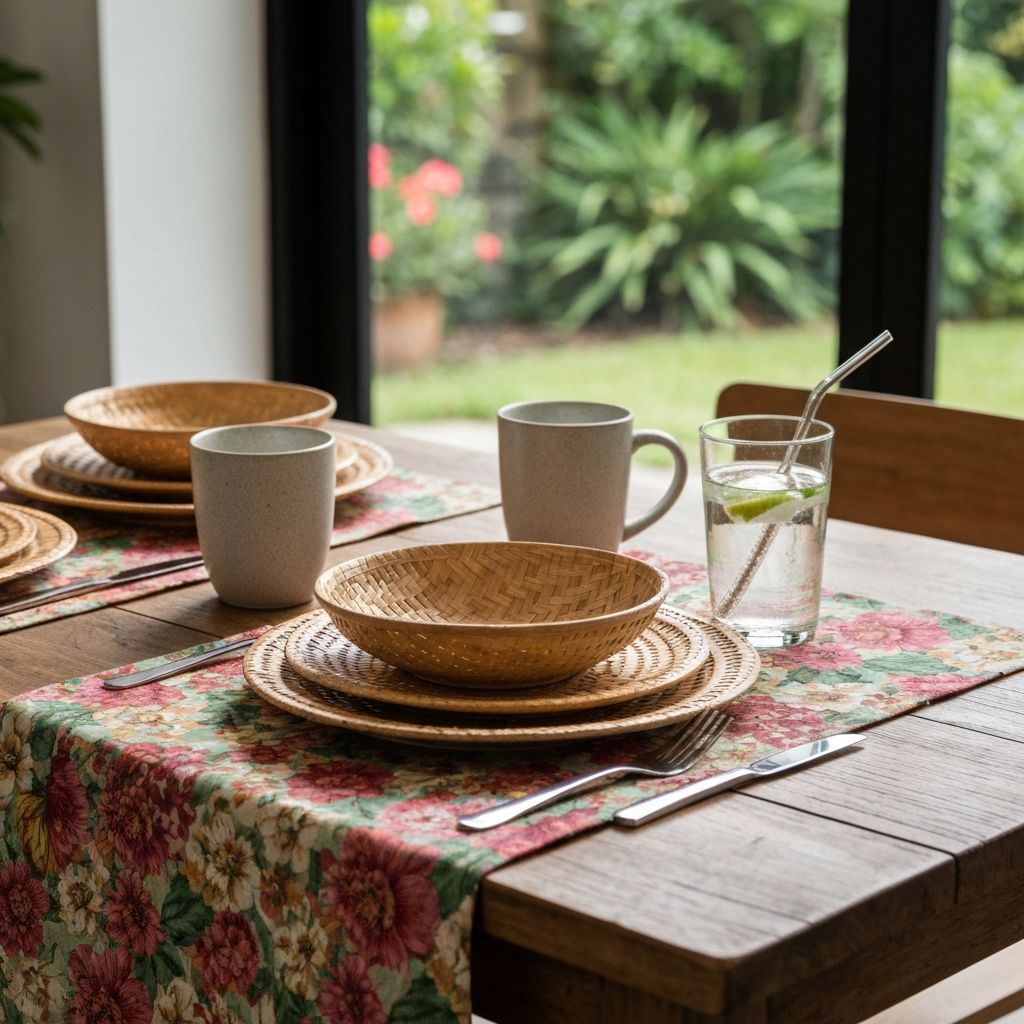 Eco-friendly event setup